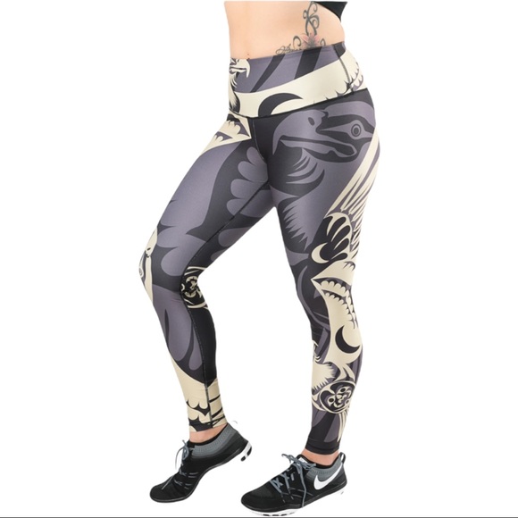 NoMiNoU Eagle Gold Leggings XS - Picture 4 of 14